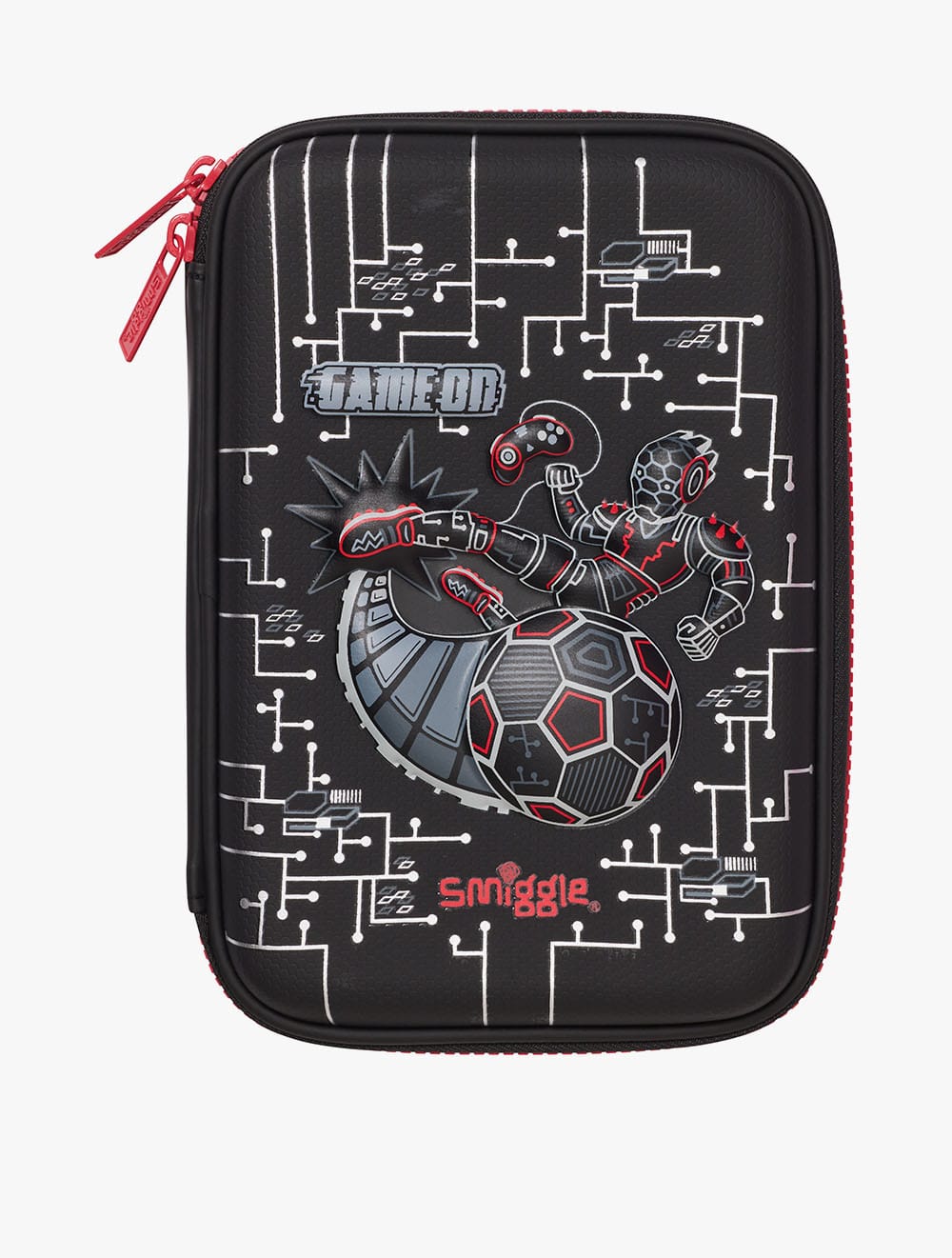 Football smiggle 2024 pencil case