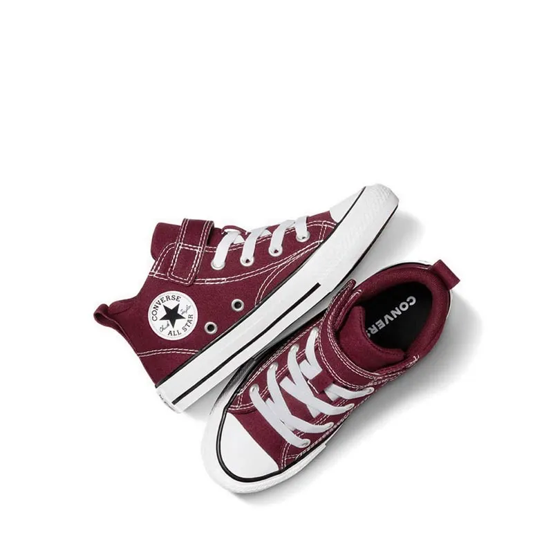 children's burgundy converse