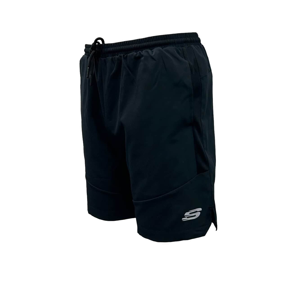 Skechers shorts hot sale mens black