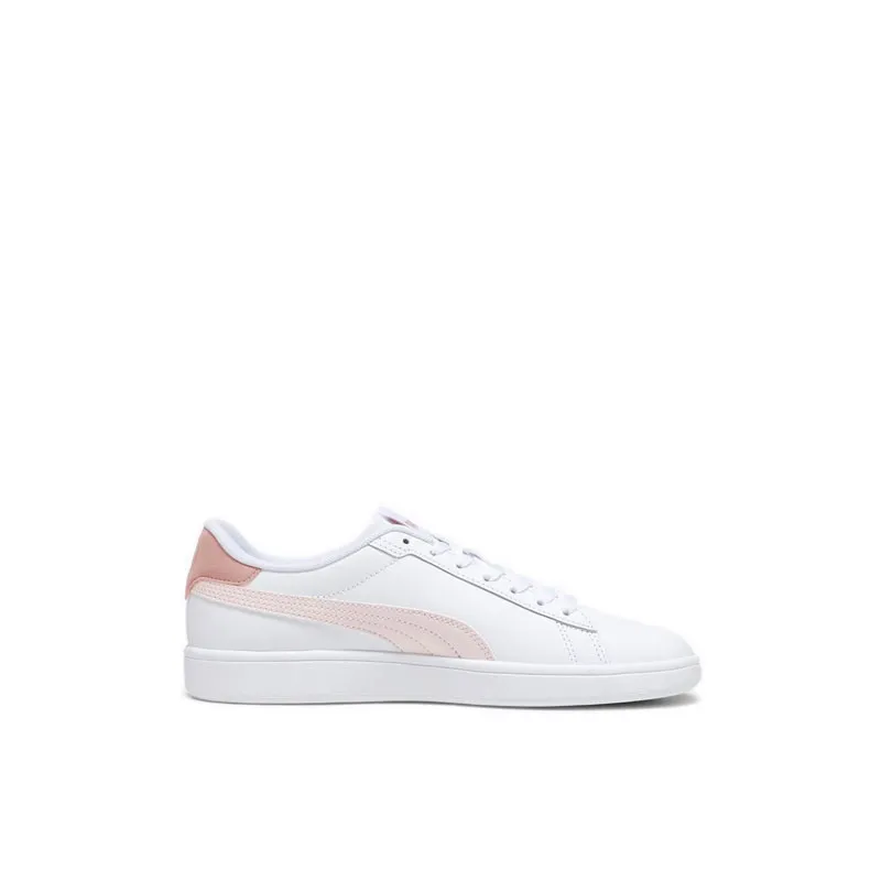 Puma Smash 3.0 L White Frosty Pink Gold Men Unisex Casual Shoes 390987-12