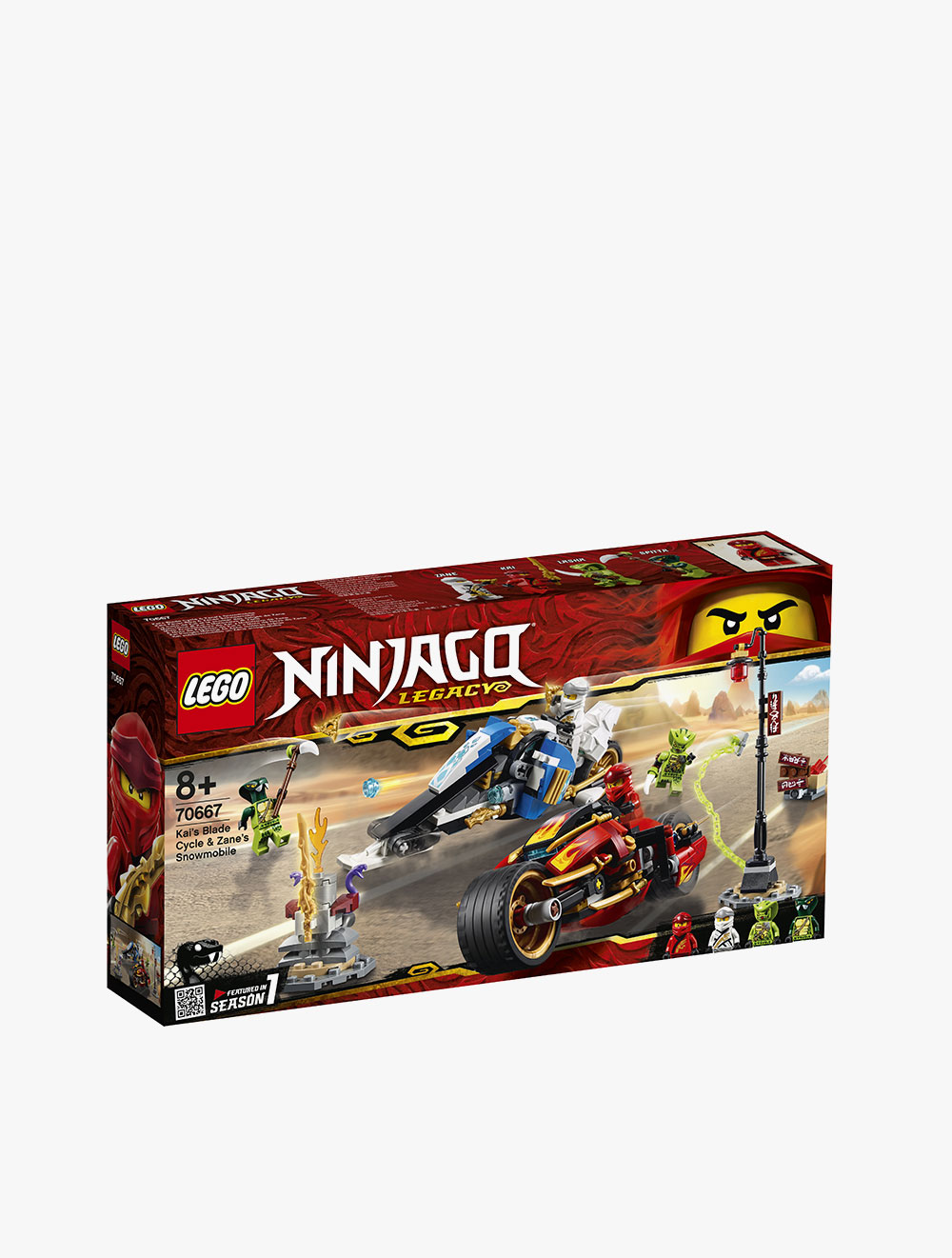 Ninjago 70667 Ninjago Snowmobile Ninjago Kai's Blade Cycle