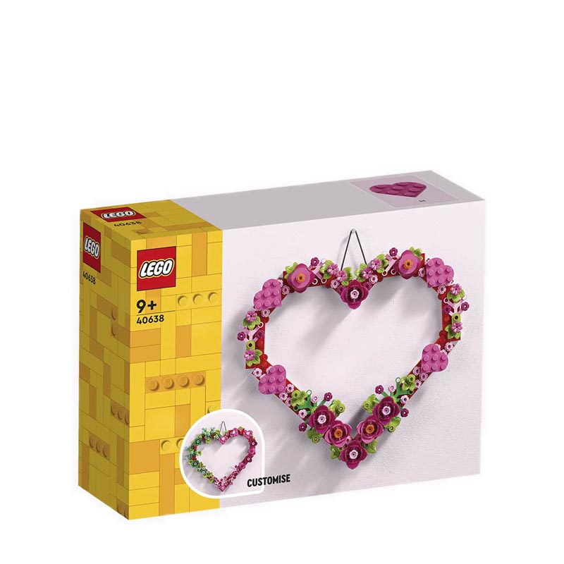 Valentine's Day Lego good 40638 Heart Ornament Lego 40460 Roses Lego 40522 Lovebirds