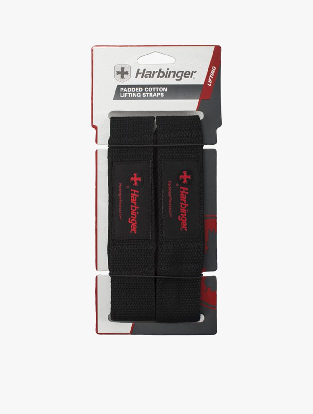 Harbinger Padded Cotton Lifting Straps - Black