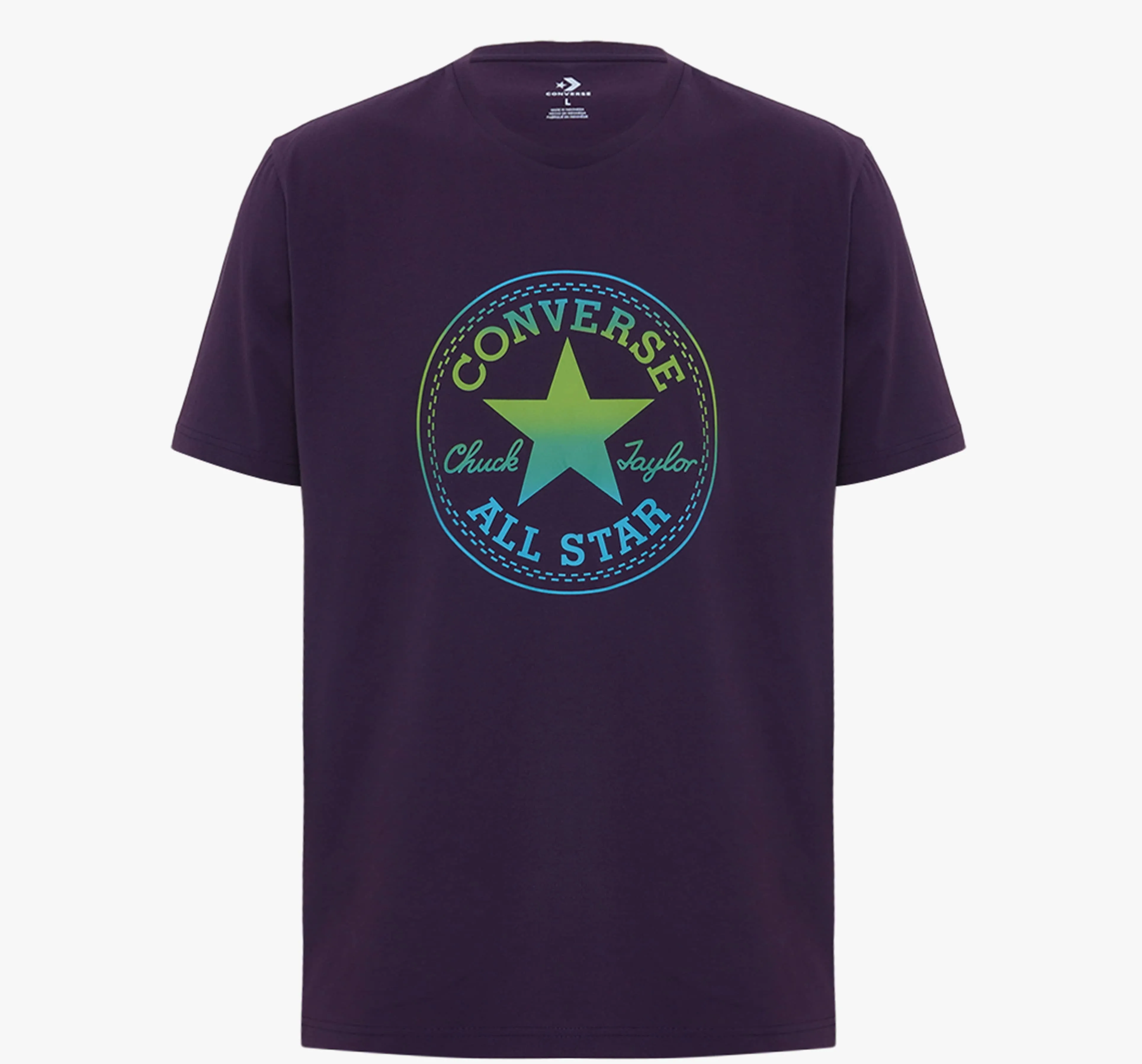 purple converse t shirt