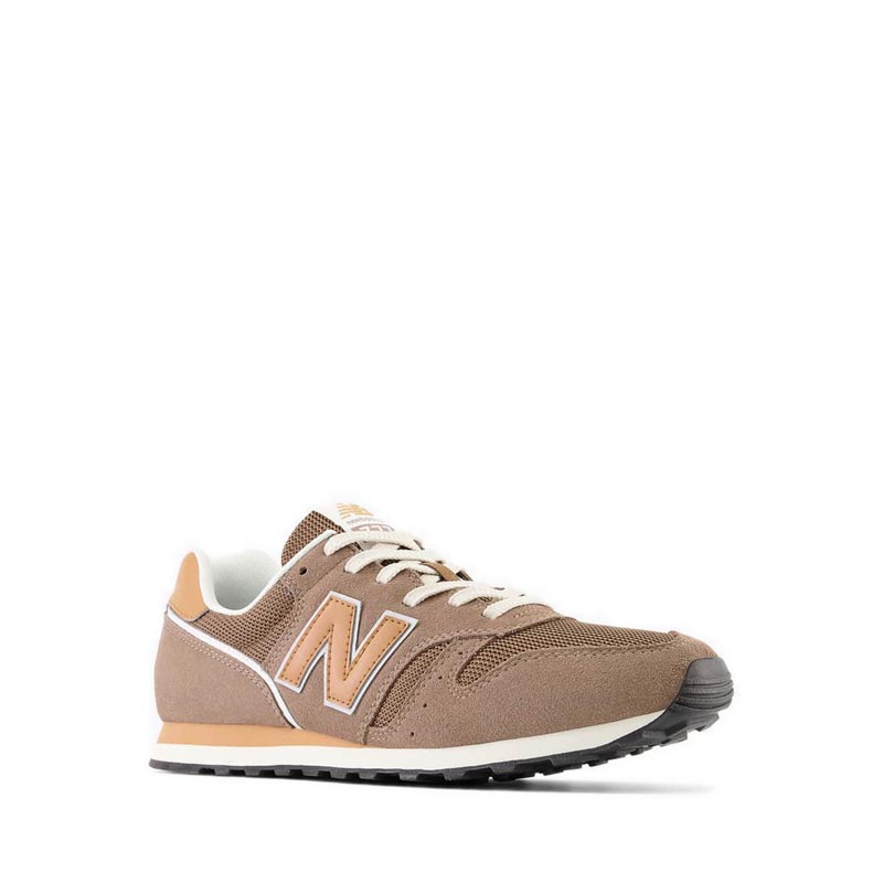 New balance 373 brown leather sale