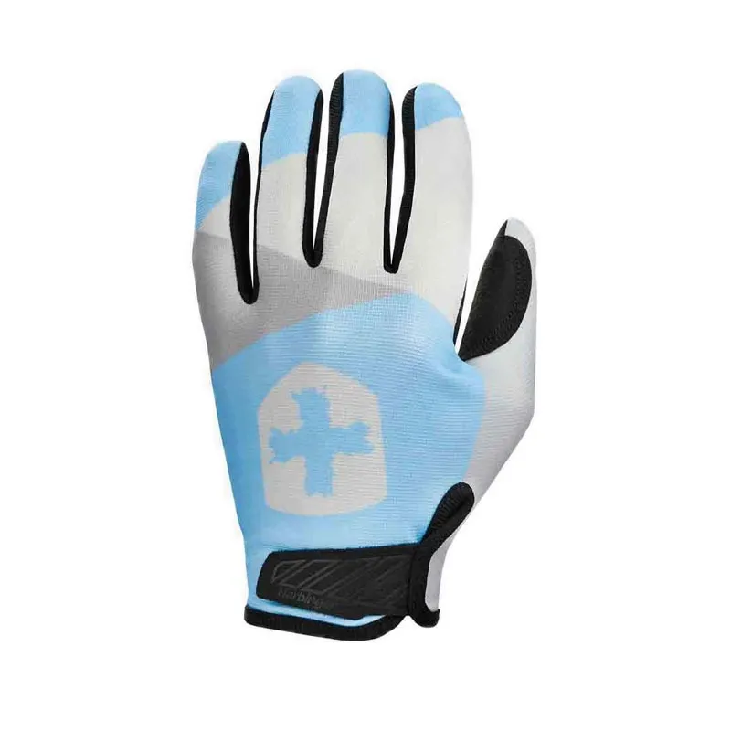 Harbinger Womens Small Training/Fitness Gloves Weight Lifting Gym Grip  Blue/Grey