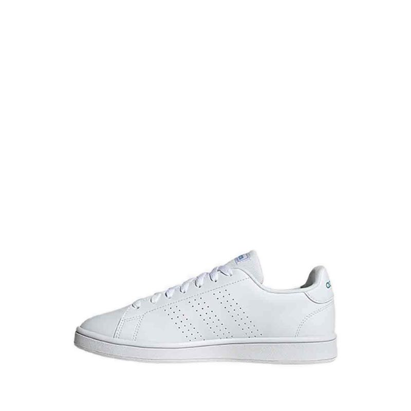 Adidas advantage clean sales all white