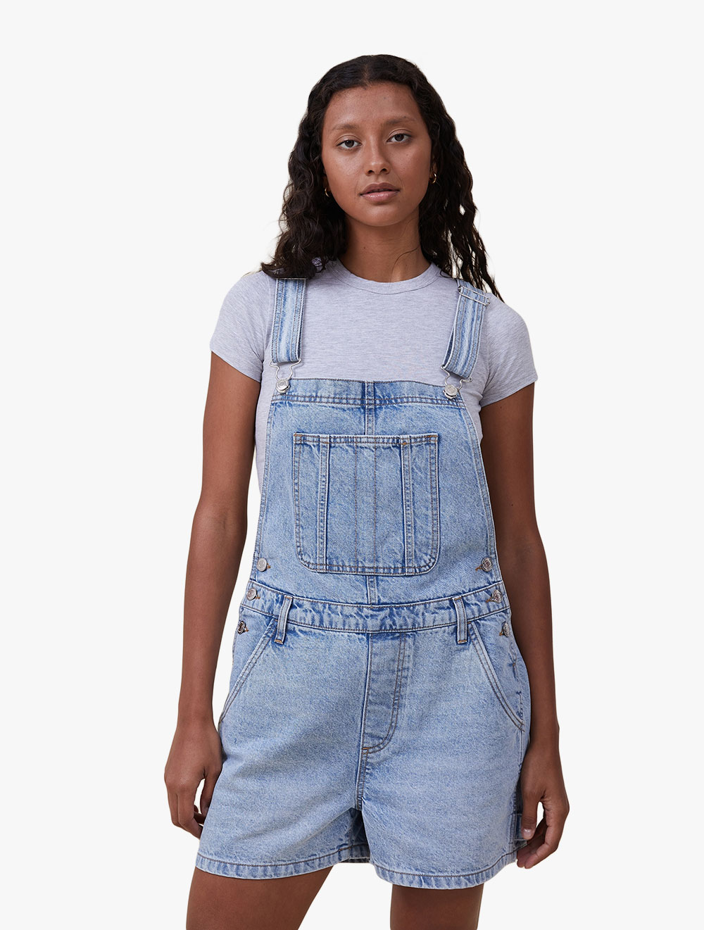 Denim Jumper Shorts Cotton On Cotton On Jeanswears Utility Denim