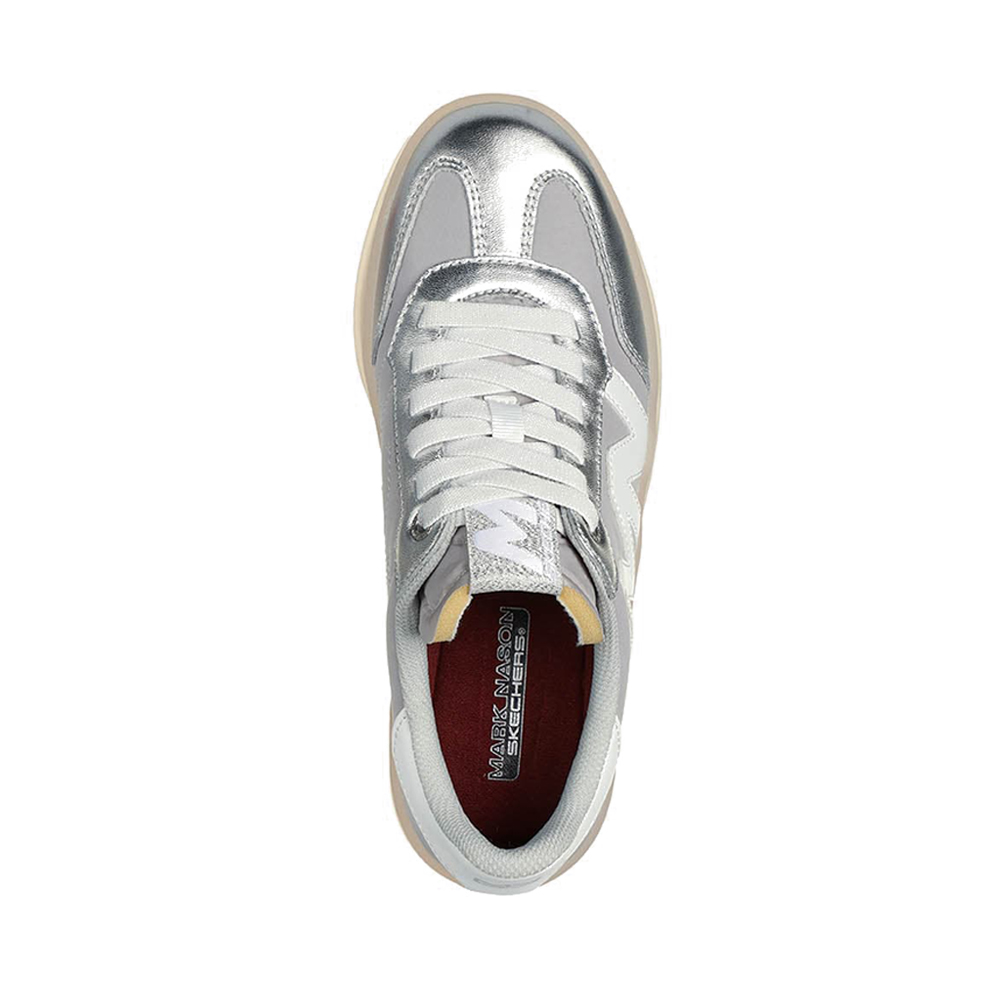 Mark nason skechers womens silver discount
