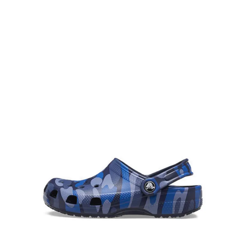 Blue Camo Crocs Crocs Shoes Crocs Camouflage Blue Crocs Classic Printed Camo  main image 3