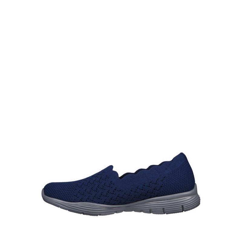 Jual Skechers Arch Fit Seager Women's Leisure Shoes - Navy