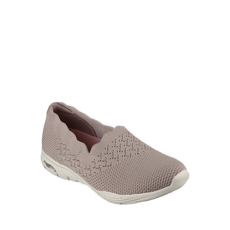 Jual Skechers Arch Fit Seager Women's Leisure Shoes - Taupe