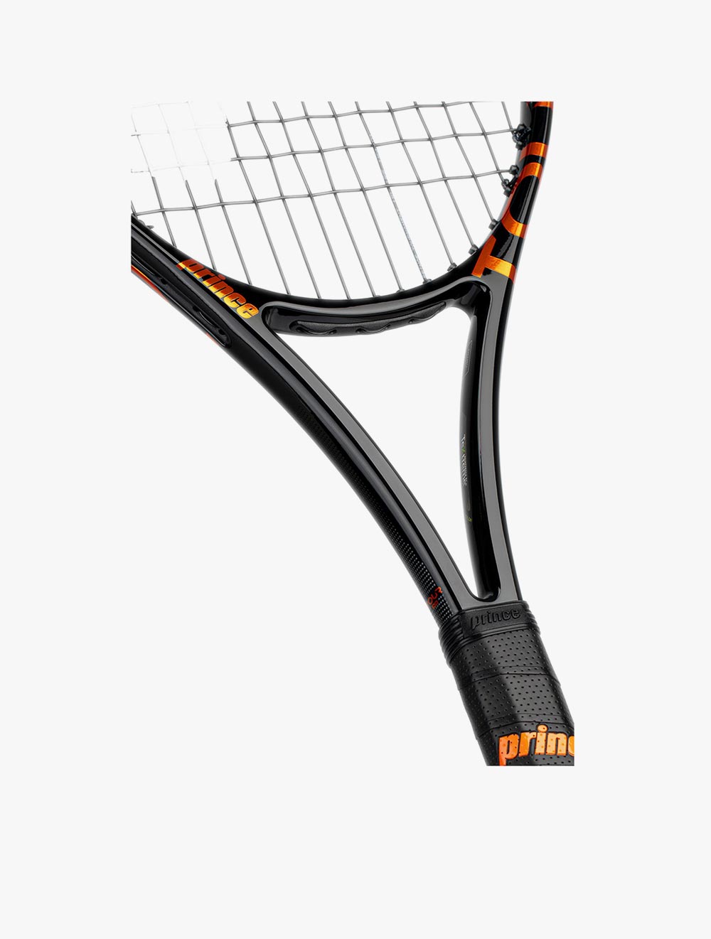 【美品】Prince TOUR 100 310g G2 Prince Tour 100 Unstrung 310g G2 Tennis Racket - Black