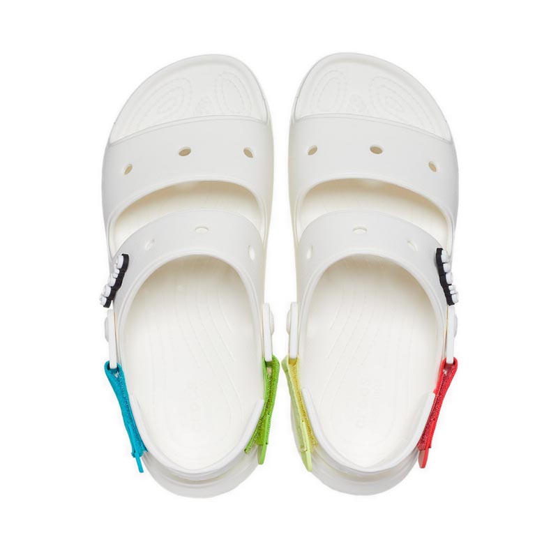 Crocs Mega Crush Sandal - White / Multicolor | Hamilton Place