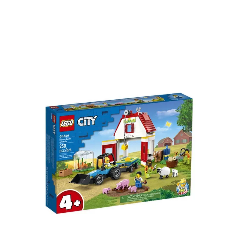 Jual LEGO® Barn & Farm Animals 60346 | LEGO Store Active)