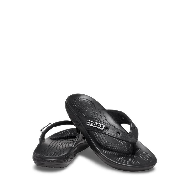 Mens White Crocs Classic Flip Sandals | schuh