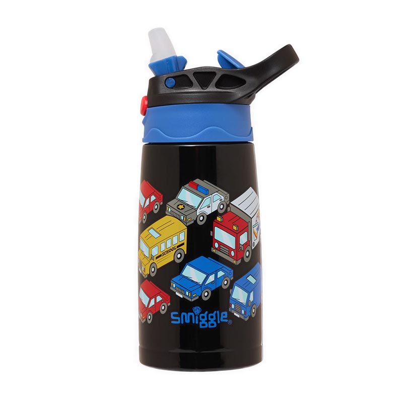 Buy Smiggle Black Minecraft Stainless Steel Spritz Drink Bottle 500ml from  Next USA