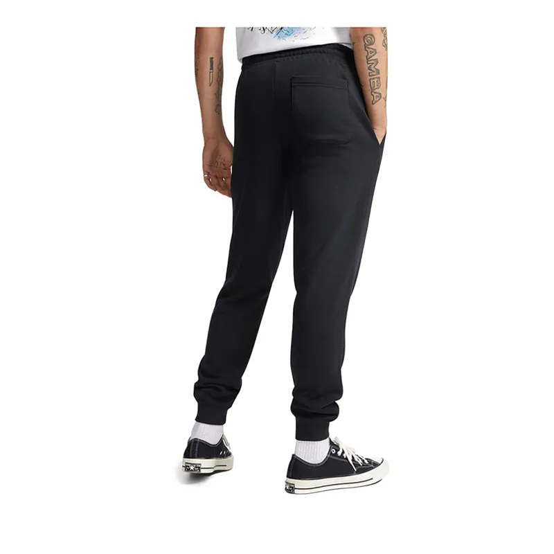 converse chuck patch mens cuffed fleece pants