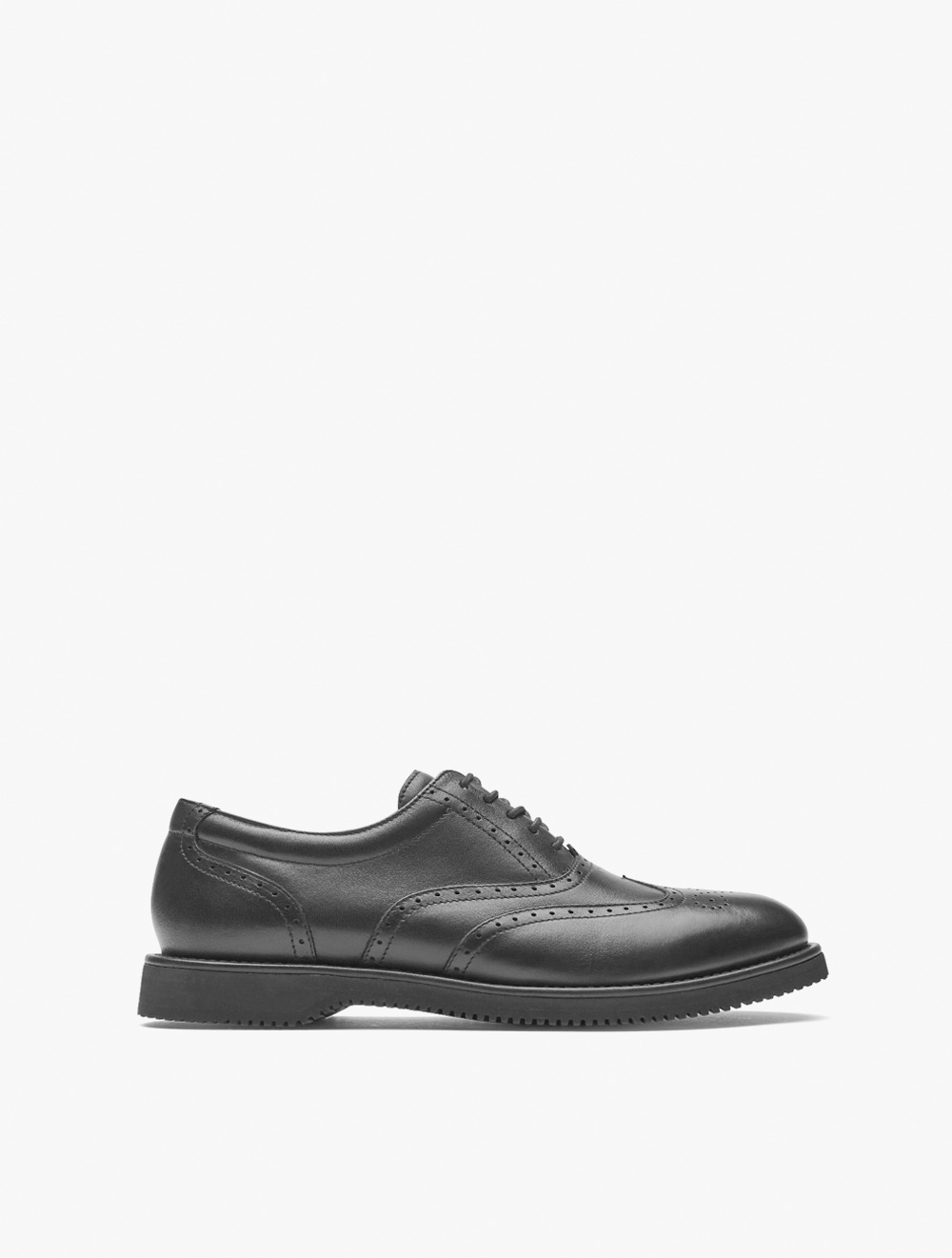 rockport wingtip black